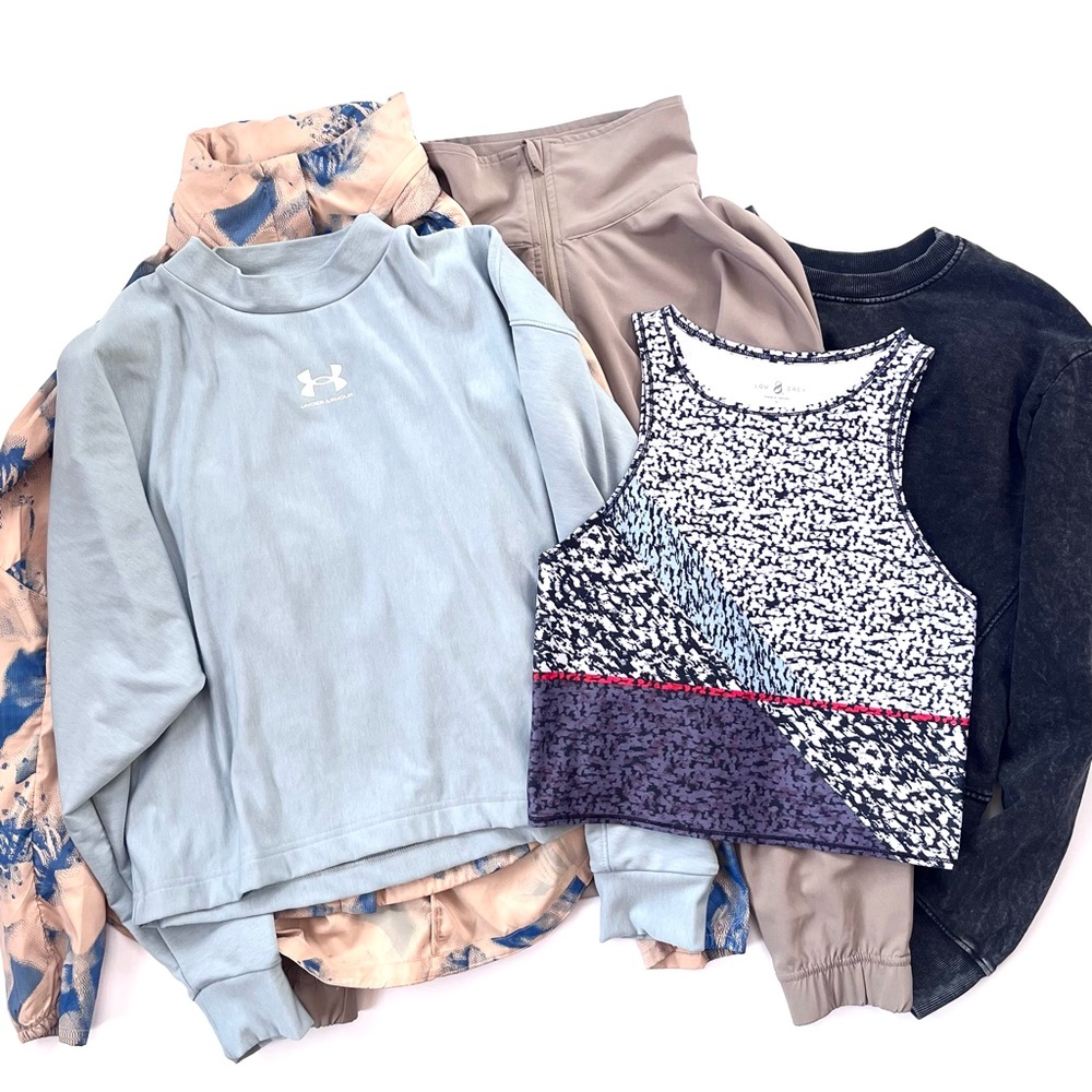 Bundle || Women’s New Athletic Tank Top, Pullover, Sweatshirt & Jackets